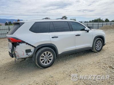 Trzecie zdjęcie samochodu z tyłu: 2024 TOYOTA GRAND HIGHLANDER HYBRID XLE VIN:5TDACAB50RS000813 - miniatura