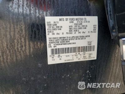 Zdjęcie 13 z 13 samochodu: 2014 FORD EXPLORER LIMITED VIN:1FM5K8F80EGA63363 - miniatura