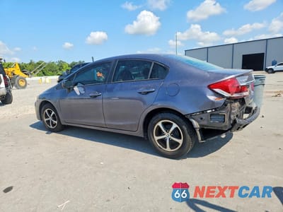 Drugie zdjęcie samochodu z przodu: 2015 HONDA CIVIC SE VIN:19XFB2F70FE087578 - miniatura