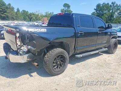 Trzecie zdjęcie samochodu z tyłu: 2019 TOYOTA TUNDRA SR5 VIN:5TFDY5F14KX809728 - miniatura