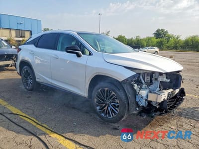 Czwarte zdjęcie samochodu z boku: 2022 LEXUS RX 450H VIN:2T2HGMDA0NC076805 - miniatura
