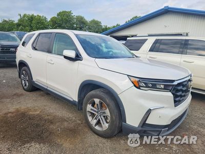 Czwarte zdjęcie samochodu z boku: 2023 HONDA PILOT EXL VIN:5FNYG2H50PB010954 - miniatura