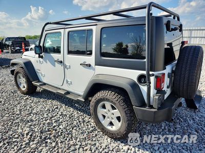 Drugie zdjęcie samochodu z przodu: 2016 JEEP WRANGLER UNLIMITED SPORT VIN:1C4BJWDG5GL334047 - miniatura