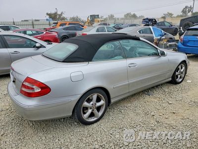 Trzecie zdjęcie samochodu z tyłu: 2005 MERCEDES-BENZ CLK 320 VIN:WDBTK65G65T037784 - miniatura