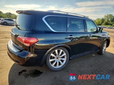Trzecie zdjęcie samochodu z tyłu: 2014 INFINITI QX80 BASE VIN:JN8AZ2NEXE9061826 - miniatura
