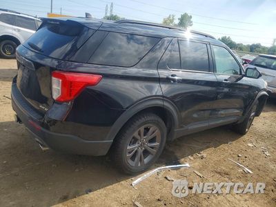 Trzecie zdjęcie samochodu z tyłu: 2023 FORD EXPLORER XLT VIN:1FMSK8DHXPGB79050 - miniatura
