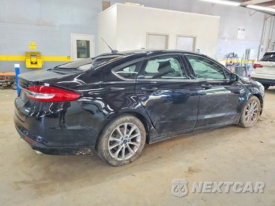 Trzecie zdjęcie samochodu z tyłu: 2017 FORD FUSION SE VIN:3FA6P0HD2HR310956 - miniatura