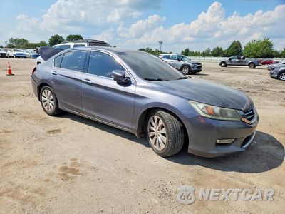 Czwarte zdjęcie samochodu z boku: 2013 HONDA ACCORD EXL VIN:1HGCR3F8XDA019755 - miniatura