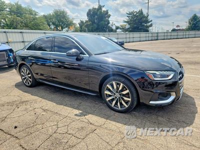 Czwarte zdjęcie samochodu z boku: 2021 AUDI A4 PREMIUM PLUS 40 VIN:WAUBBAF47MA003753 - miniatura
