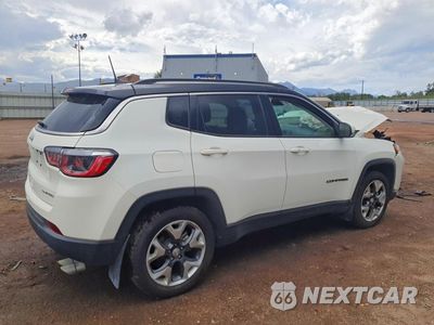 Trzecie zdjęcie samochodu z tyłu: 2018 JEEP COMPASS LIMITED VIN:3C4NJDCB7JT307807 - miniatura