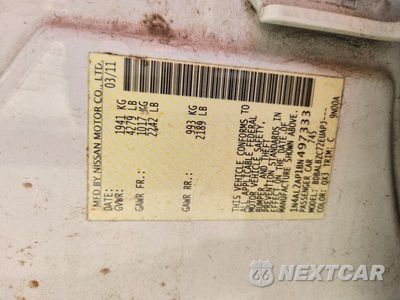 Zdjęcie 13 z 13 samochodu: 2011 NISSAN ALTIMA 2.5 VIN:1N4AL2AP1BN497333 - miniatura