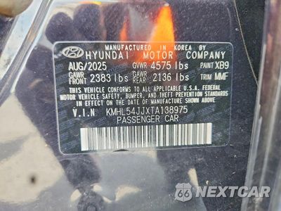 Zdjęcie 12 z 12 samochodu: 2026 HYUNDAI SONATA HYBRID LIMITED VIN:KMHL54JJXTA138975 - miniatura