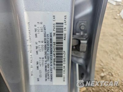 Zdjęcie 12 z 12 samochodu: 2021 MAZDA 3 SELECT VIN:JM1BPBBL4M1342168 - miniatura