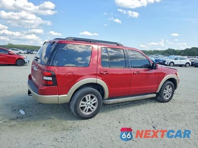 Trzecie zdjęcie samochodu z tyłu: 2010 FORD EXPLORER EDDIE BAUER VIN:1FMEU6EE0AUA04069 - miniatura