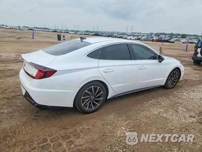 Trzecie zdjęcie samochodu z tyłu: 2020 HYUNDAI SONATA SEL PLUS VIN:5NPEJ4J27LH045423 - miniatura
