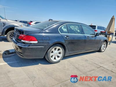 Trzecie zdjęcie samochodu z tyłu: 2006 BMW 750 LI VIN:WBAHN835X6DT26705 - miniatura