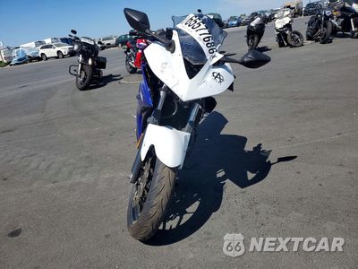 Drugie zdjęcie samochodu z przodu: 2016 YAMAHA YZFR3 VIN:MH3RH06Y6GK010416 - miniatura