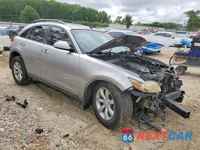 Czwarte zdjęcie samochodu z boku: 2005 INFINITI FX35 BASE VIN:JNRAS08W25X215773 - miniatura