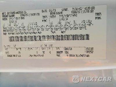 Zdjęcie 13 z 13 samochodu: 2013 FORD ESCAPE SE VIN:1FMCU0GX0DUD86059 - miniatura