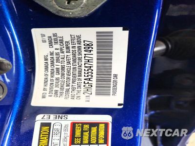 Zdjęcie 13 z 13 samochodu: 2007 HONDA CIVIC SI VIN:2HGFA55547H714987 - miniatura