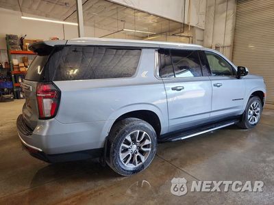 Trzecie zdjęcie samochodu z tyłu: 2023 CHEVROLET SUBURBAN K1500 LS VIN:1GNSKBKD4PR210449 - miniatura
