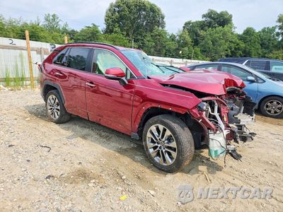 Czwarte zdjęcie samochodu z boku: 2019 TOYOTA RAV4 LIMITED VIN:JTMN1RFV8KD007381 - miniatura