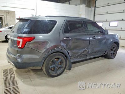 Trzecie zdjęcie samochodu z tyłu: 2016 FORD EXPLORER XLT VIN:1FM5K8D83GGA93267 - miniatura