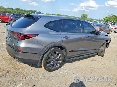 Trzecie zdjęcie samochodu z tyłu: 2023 ACURA MDX A-SPEC VIN:5J8YE1H03PL035978 - miniatura