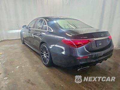 Trzecie zdjęcie samochodu z tyłu: 2022 MERCEDES-BENZ S 580 4MATIC VIN:W1K6G7GB2NA127510 - miniatura