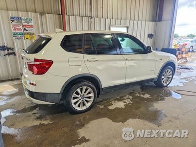 Trzecie zdjęcie samochodu z tyłu: 2013 BMW X3 XDRIVE28I VIN:5UXWX9C59D0A15413 - miniatura