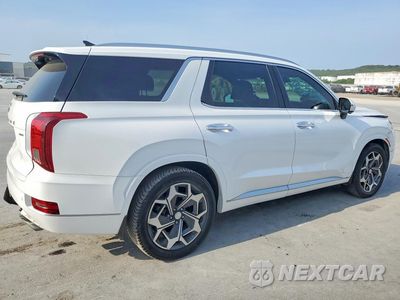 Trzecie zdjęcie samochodu z tyłu: 2021 HYUNDAI PALISADE CALLIGRAPHY VIN:KM8R7DHE4MU222819 - miniatura