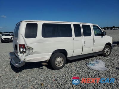 Trzecie zdjęcie samochodu z tyłu: 2008 FORD ECONOLINE E350 SUPER DUTY WAGON VIN:1FBSS31L58DA32061 - miniatura