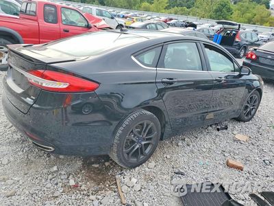 Trzecie zdjęcie samochodu z tyłu: 2018 FORD FUSION SE VIN:3FA6P0T98JR221515 - miniatura