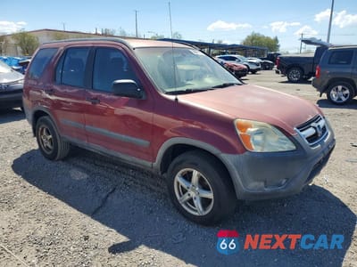 Czwarte zdjęcie samochodu z boku: 2004 HONDA CR-V LX VIN:JHLRD68474C020002 - miniatura
