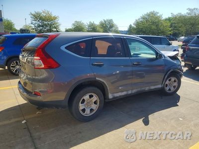Trzecie zdjęcie samochodu z tyłu: 2015 HONDA CR-V LX VIN:3CZRM3H34FG716037 - miniatura