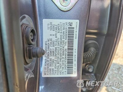Zdjęcie 12 z 12 samochodu: 2019 HONDA CIVIC EX VIN:2HGFC1F30KH651296 - miniatura