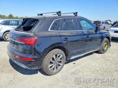 Trzecie zdjęcie samochodu z tyłu: 2021 AUDI Q5 PREMIUM PLUS VIN:WA1BAAFY6M2105672 - miniatura