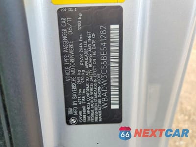Zdjęcie 12 z 12 samochodu: 2011 BMW 328 I VIN:WBADW3C55BE541282 - miniatura