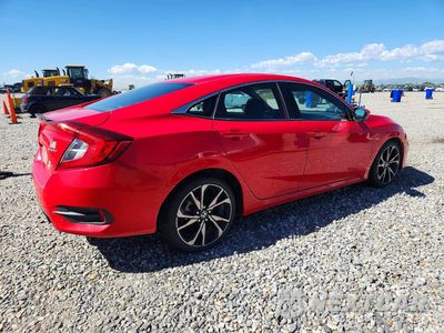 Trzecie zdjęcie samochodu z tyłu: 2021 HONDA CIVIC SPORT VIN:2HGFC2F89MH542100 - miniatura