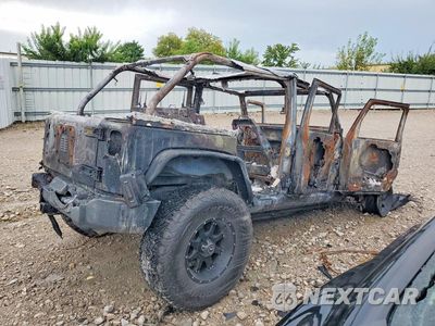 Trzecie zdjęcie samochodu z tyłu: 2008 JEEP WRANGLER UNLIMITED RUBICON VIN:1J4GA69168L590168 - miniatura