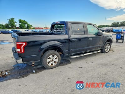 Trzecie zdjęcie samochodu z tyłu: 2017 FORD F150 SUPERCREW VIN:1FTEW1CG4HKD00594 - miniatura
