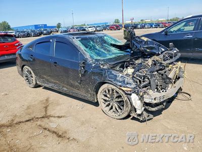 Czwarte zdjęcie samochodu z boku: 2020 HONDA CIVIC SI VIN:2HGFC1E55LH708550 - miniatura