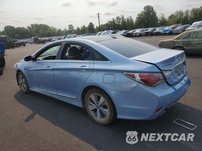 Trzecie zdjęcie samochodu z tyłu: 2012 HYUNDAI SONATA HYBRID VIN:KMHEC4A45CA059920 - miniatura