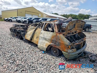 Czwarte zdjęcie samochodu z boku: 1997 DODGE RAM VAN B3500 VIN:2B6KB31Z8VK595336 - miniatura