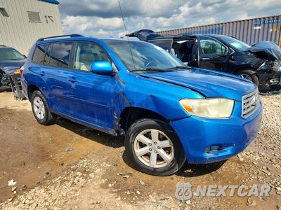 Czwarte zdjęcie samochodu z boku: 2009 TOYOTA HIGHLANDER BASE VIN:JTEES41A592135079 - miniatura