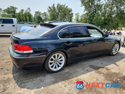 Trzecie zdjęcie samochodu z tyłu: 2003 BMW 745 LI VIN:WBAGN63453DS43895 - miniatura