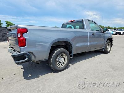 Trzecie zdjęcie samochodu z tyłu: 2020 CHEVROLET SILVERADO C1500 VIN:3GCNWAEHXLG202840 - miniatura