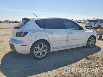 Trzecie zdjęcie samochodu z tyłu: 2008 MAZDA 3 HATCHBACK VIN:JM1BK344081165067 - miniatura