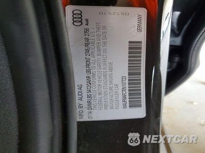 Zdjęcie 13 z 13 samochodu: 2014 AUDI A6 PREMIUM PLUS VIN:WAUFMAFC7EN107723 - miniatura