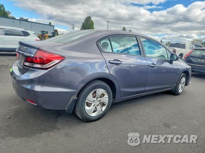 Trzecie zdjęcie samochodu z tyłu: 2014 HONDA CIVIC LX VIN:19XFB2F55EE269659 - miniatura